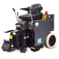 Ride-on floor scraper for removal of ceramic tile, hardwood, VCT, carpet and more.