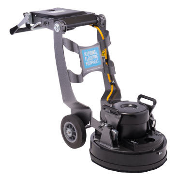 The Helix has a folding handle for work in tight spaces and ease of transport